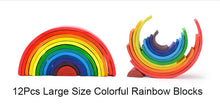 Load image into Gallery viewer, Colorful Rainbow Blocks
