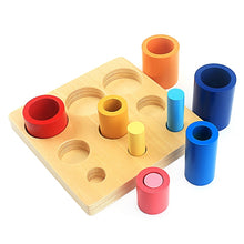 Load image into Gallery viewer, Cylinder Colors Training Block