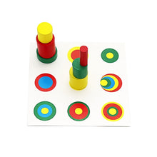 Load image into Gallery viewer, Colorful Cylinder Blocks
