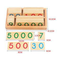 Load image into Gallery viewer, Number Cards 1-9000
