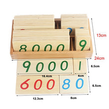 Load image into Gallery viewer, Number Cards 1-9000
