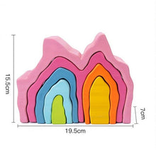 Load image into Gallery viewer, Rainbow Stacker Blocks

