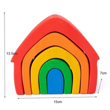 Load image into Gallery viewer, Rainbow Stacker Blocks
