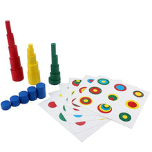 Load image into Gallery viewer, Colorful Cylinder Blocks
