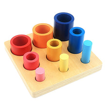 Load image into Gallery viewer, Cylinder Colors Training Block
