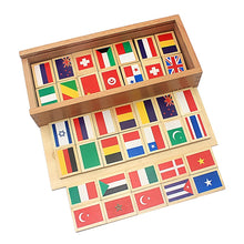 Load image into Gallery viewer, Flags Domino with Box
